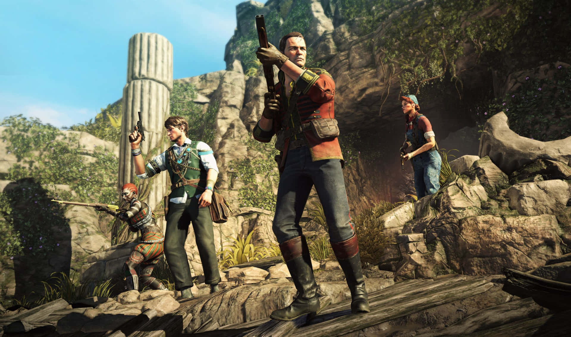 Join the Strange Brigade and battle against evil forces