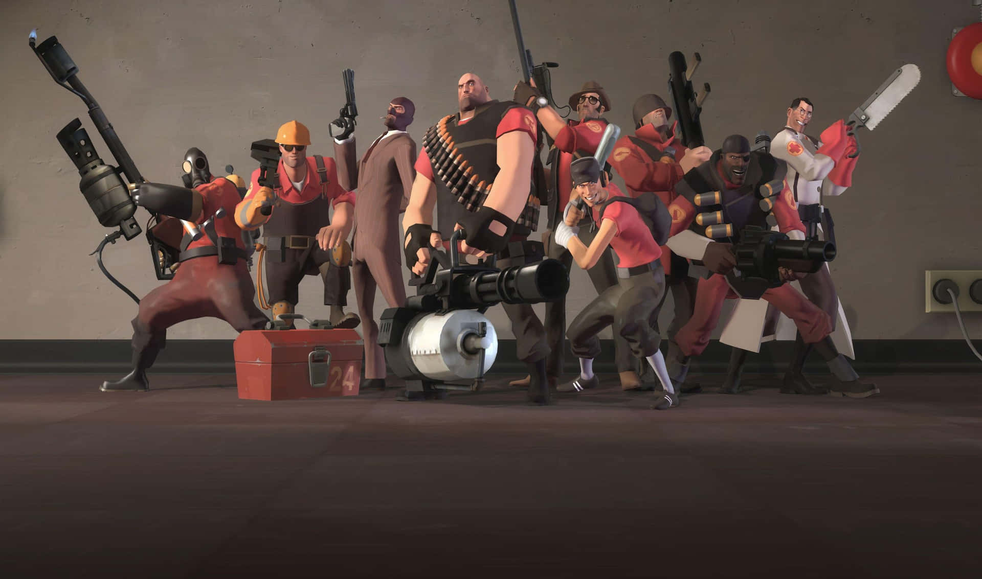 Meet the TF2 characters