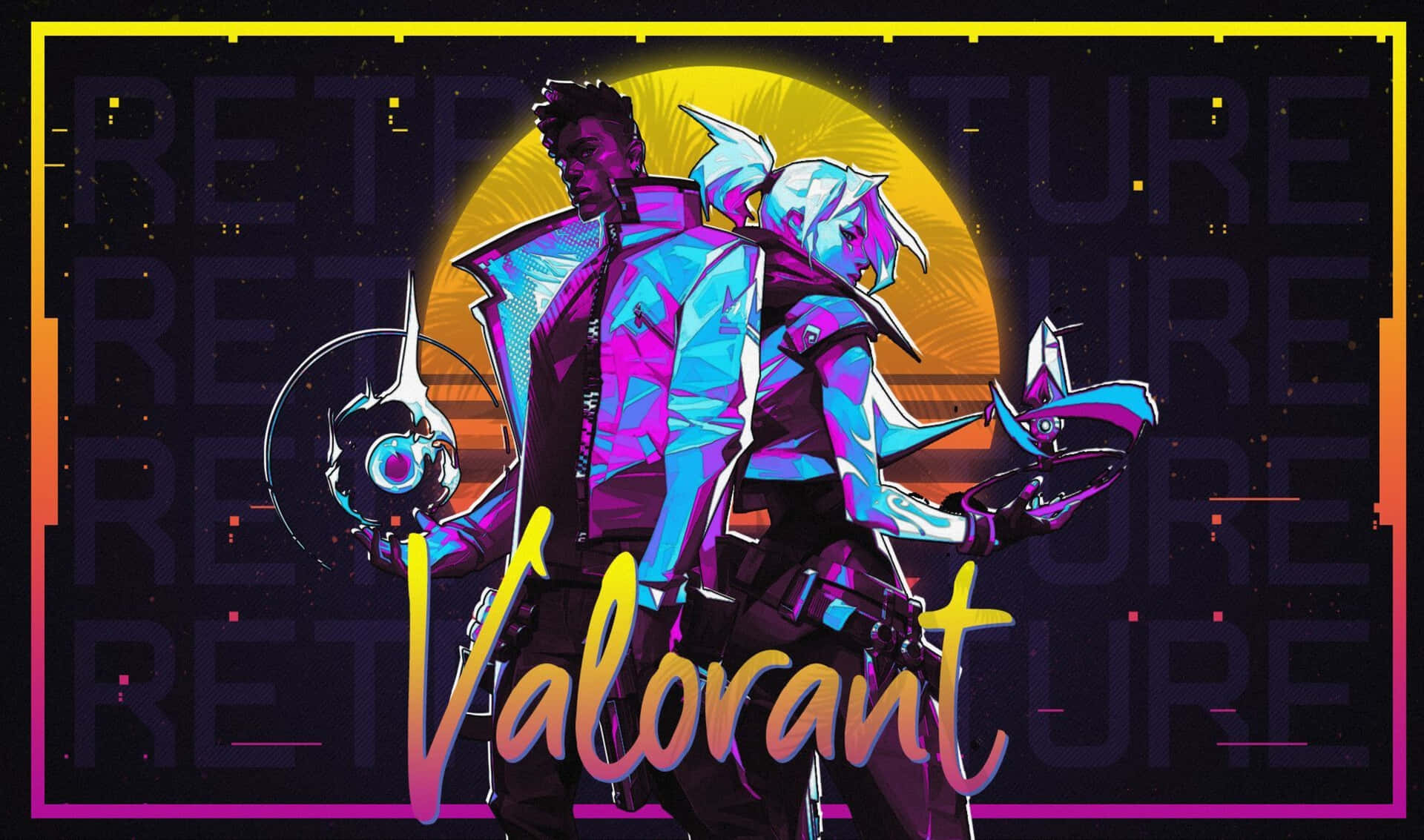 2440x1440 Valorant Background Side By Side