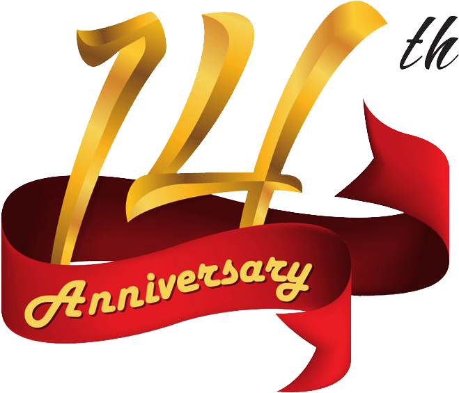 24th Anniversary Celebration Banner PNG