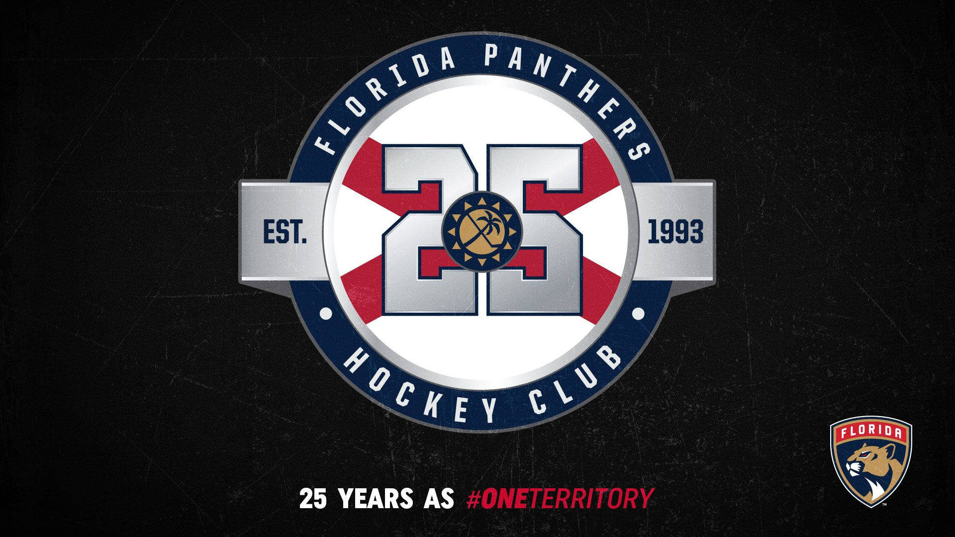 25 Years As Florida Panthers Wallpaper