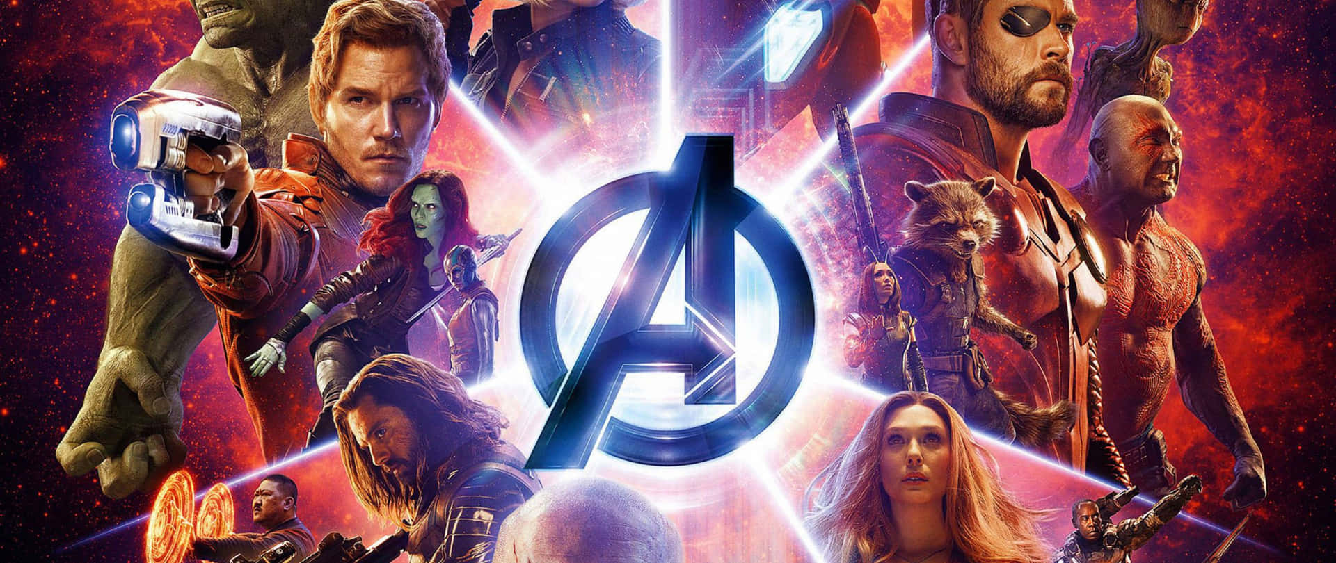 2560 X 1080 Marvel Avengers Endgame Poster Design Wallpaper