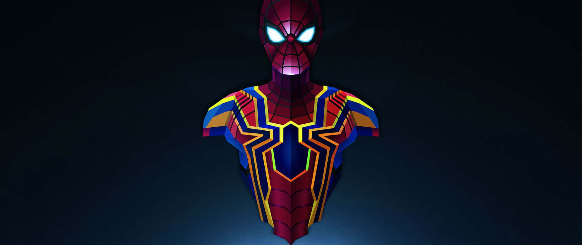 2560 X 1080 Marvel Spider Man Suit Wallpaper