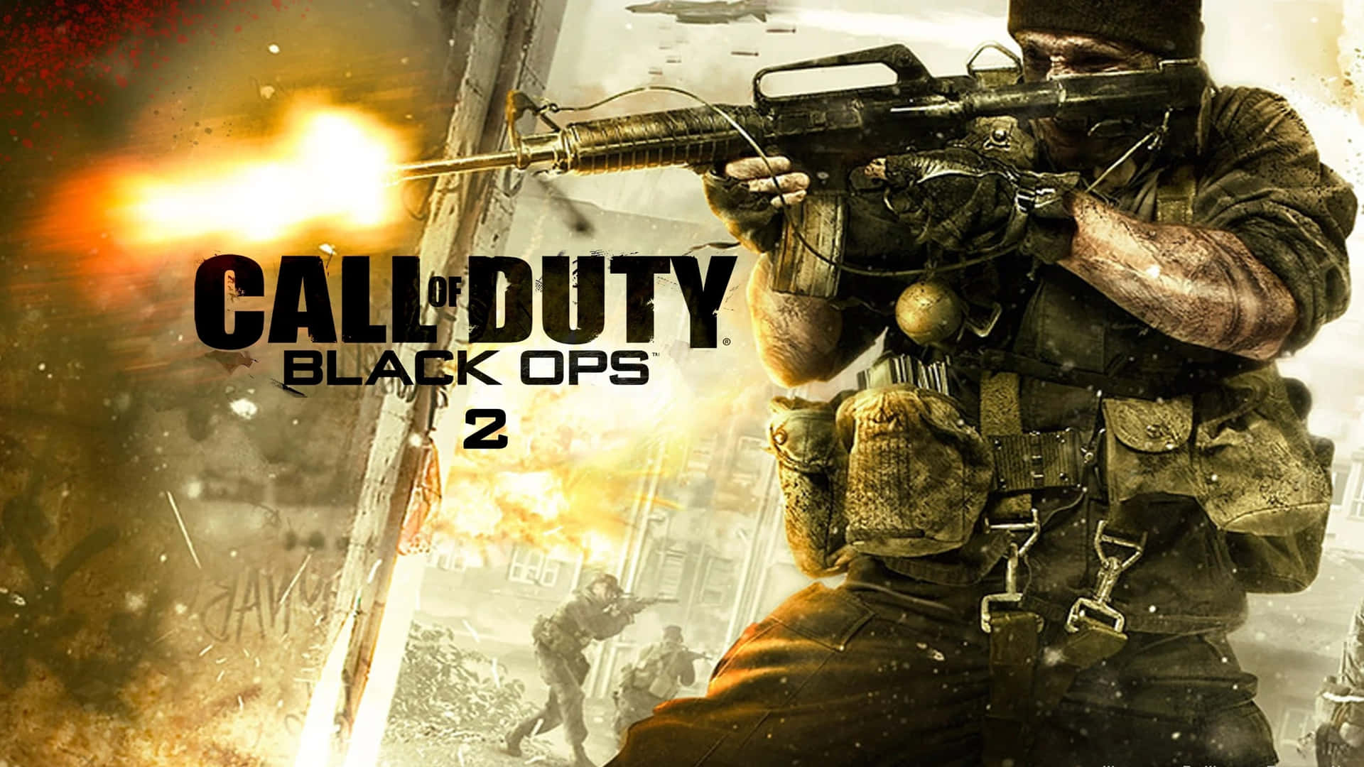 2560 X 1440 Black Ops 2 Game Poster Background