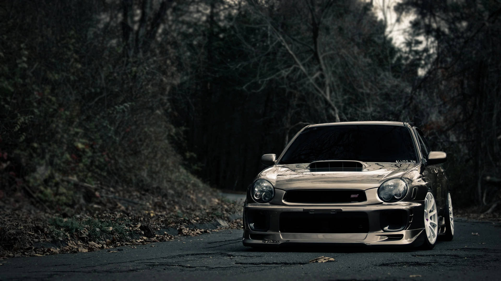 2560 X 1440 Car Silver Bugeye Forest Subaru Picture