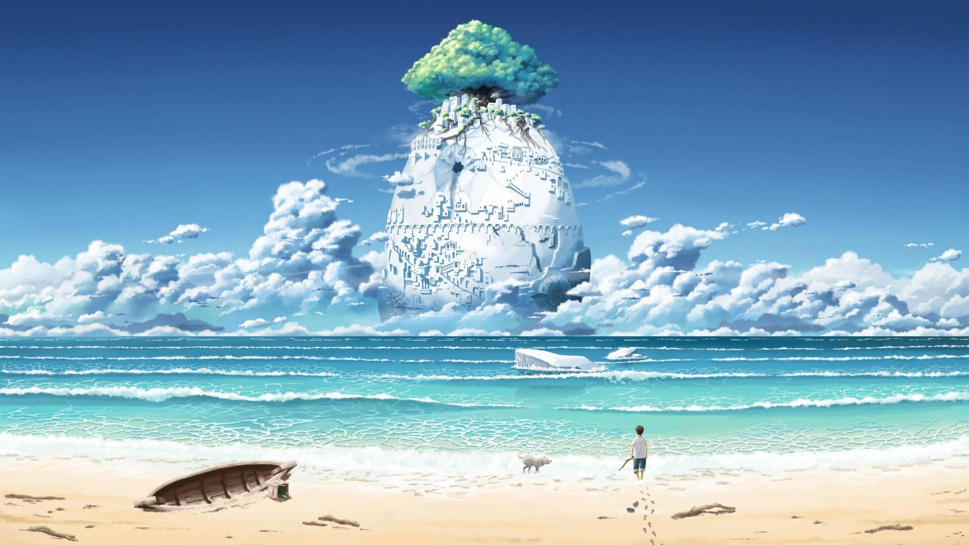 2560x 1440 Fantasie Meereswelt Wallpaper