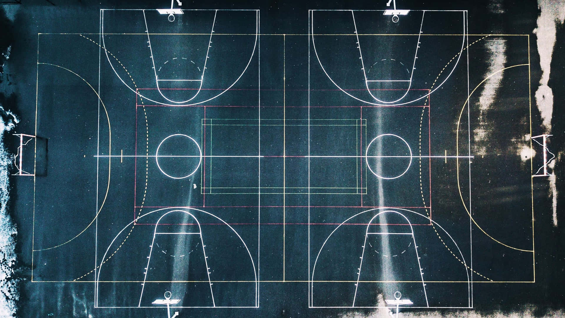 Image  Professional-level Basketball Game Wallpaper
