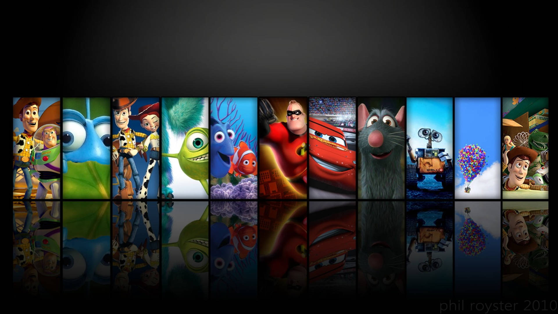 2560x1440 Disney berømte Pixar film udgive tapet. Wallpaper