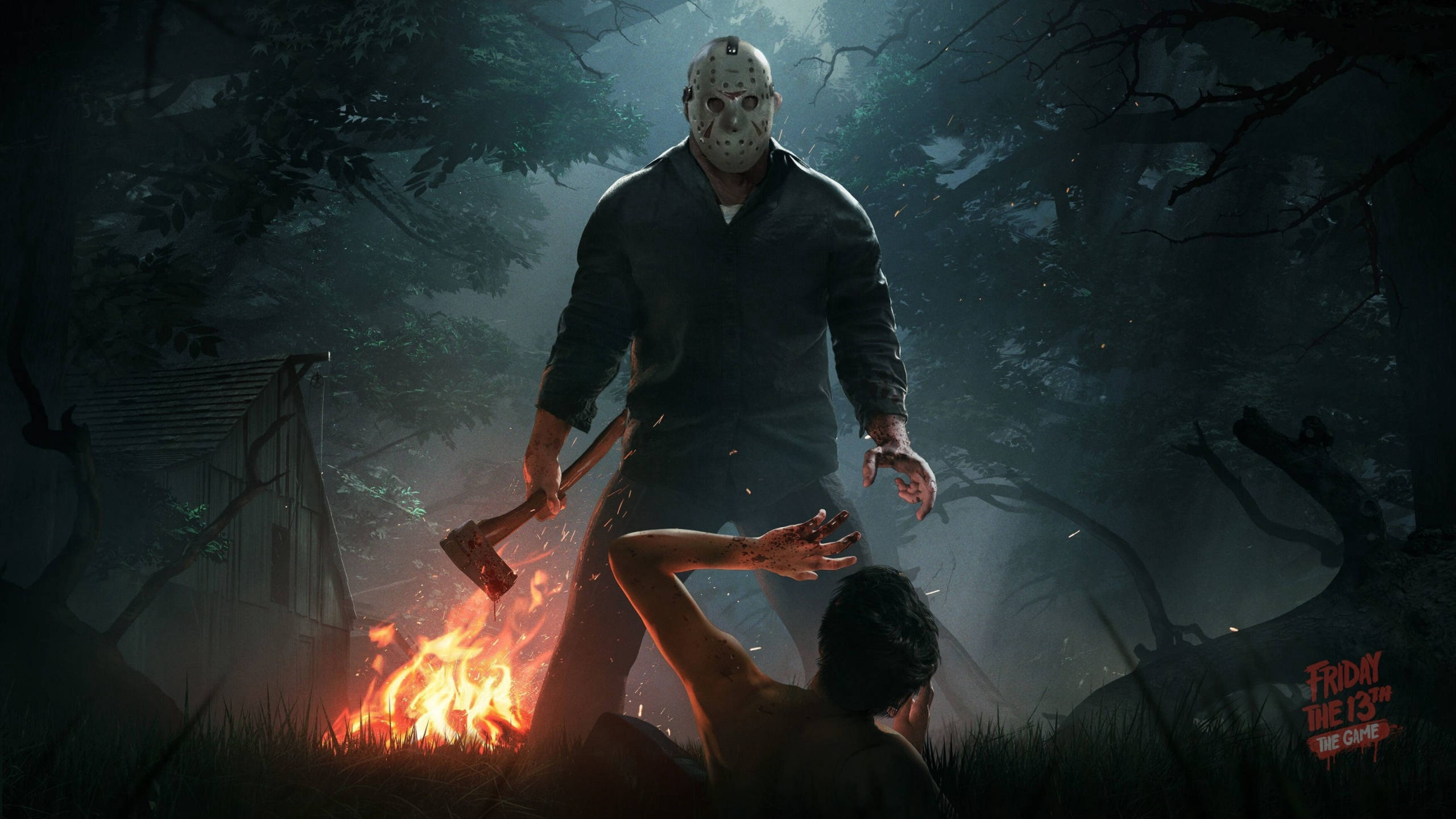 2560x1440 Gaming Friday The 13th Game Wallpaper
