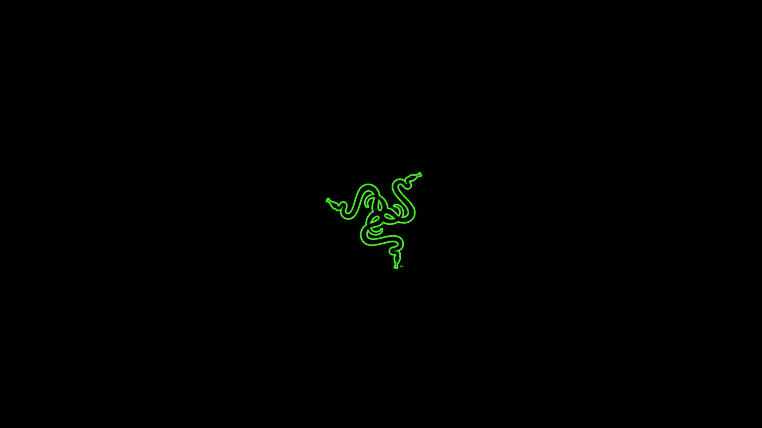 2560x1440 Gaming Razer Green Logo Wallpaper