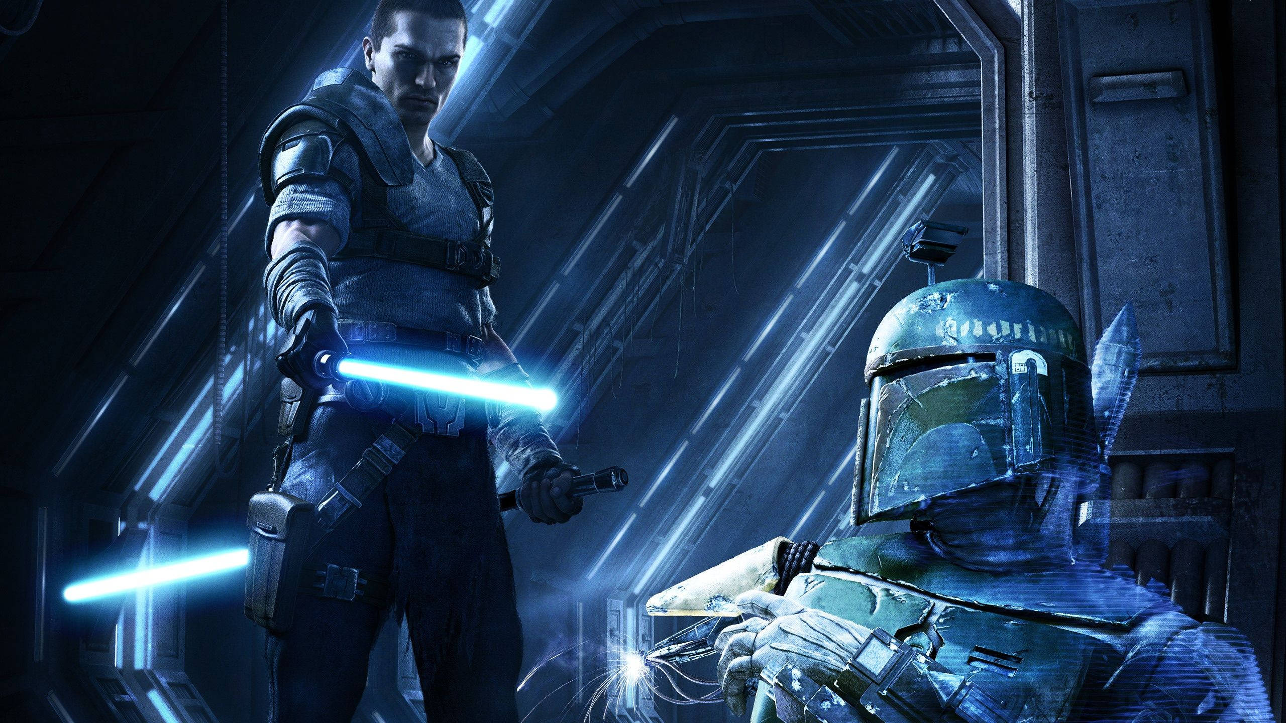 2560x1440 Gaming Star Wars Force Unleashed Background