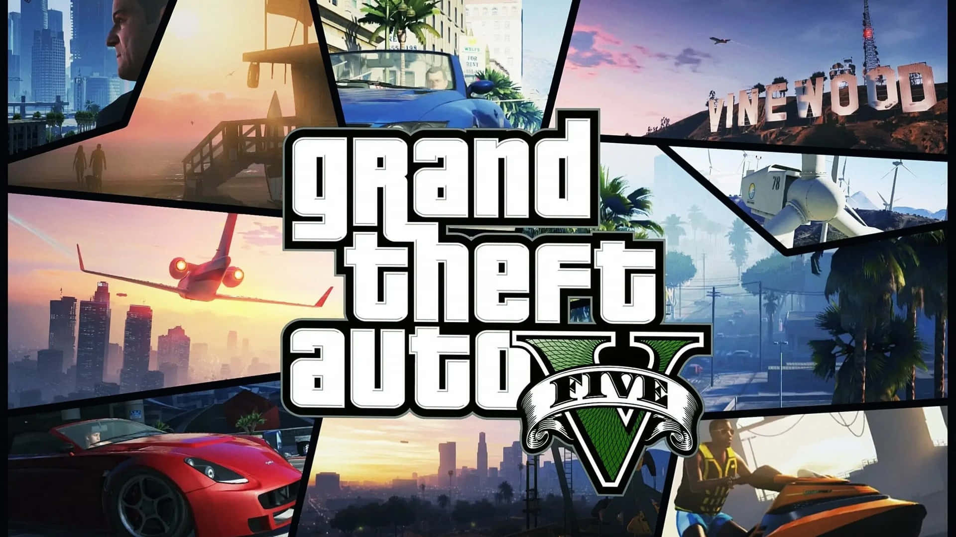 Explore the thrilling world of San Andreas with GTA 5 Wallpaper