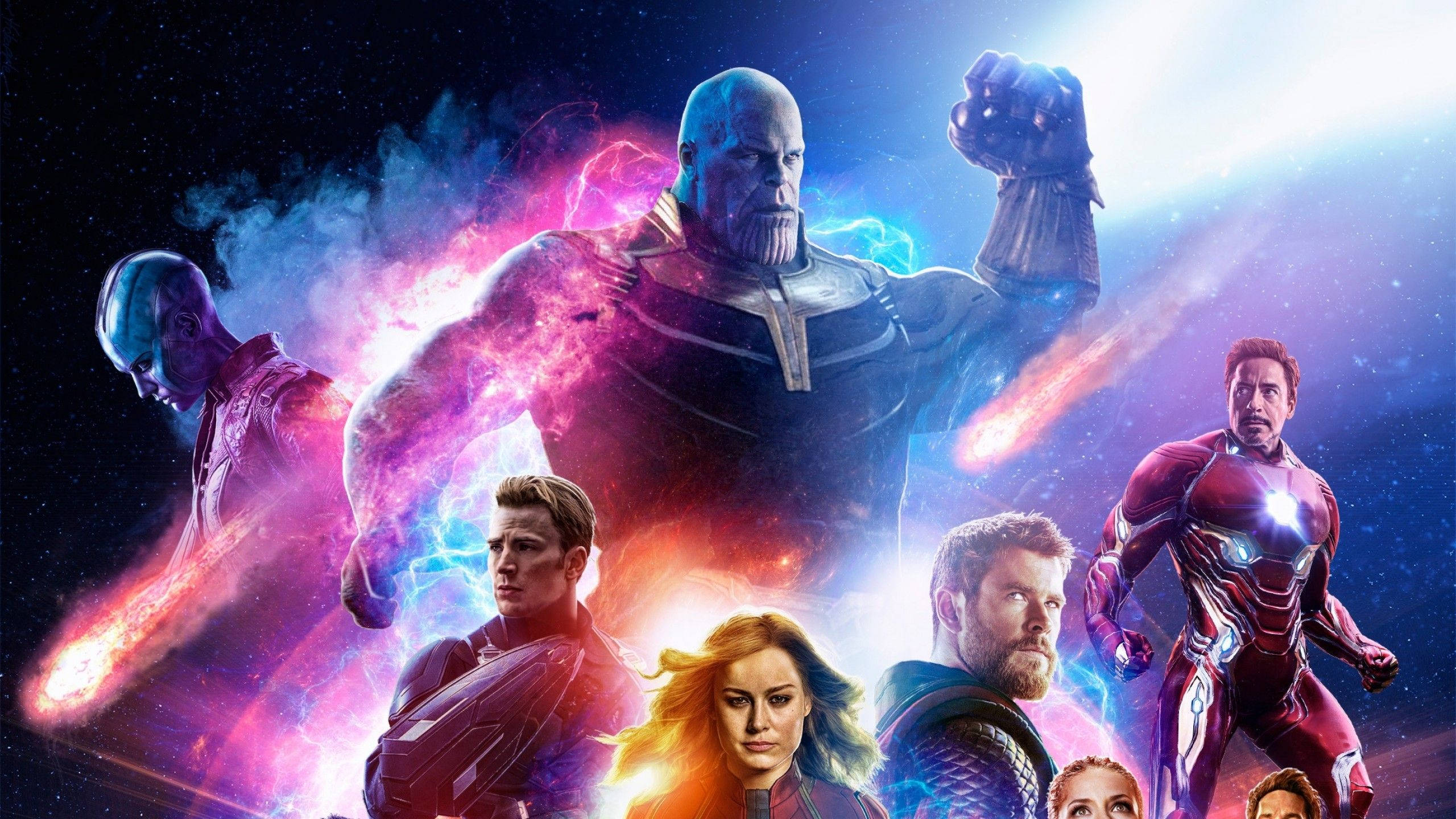 2560x1440 Marvel Avengers Endgame Heroes Wallpaper