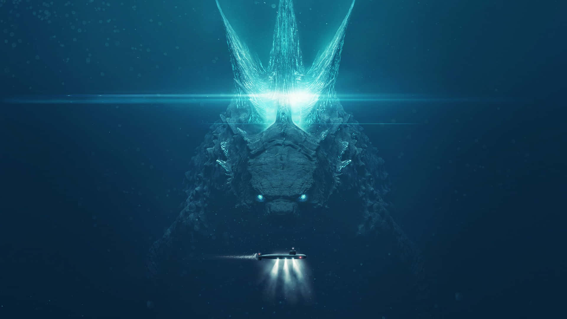 Godzillail Poster Del Film Sfondo