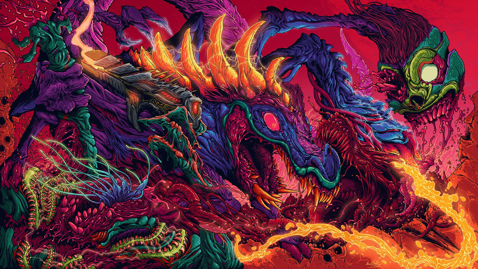 Monstrously Spectacular 2560x1440 Resolution Wallpaper