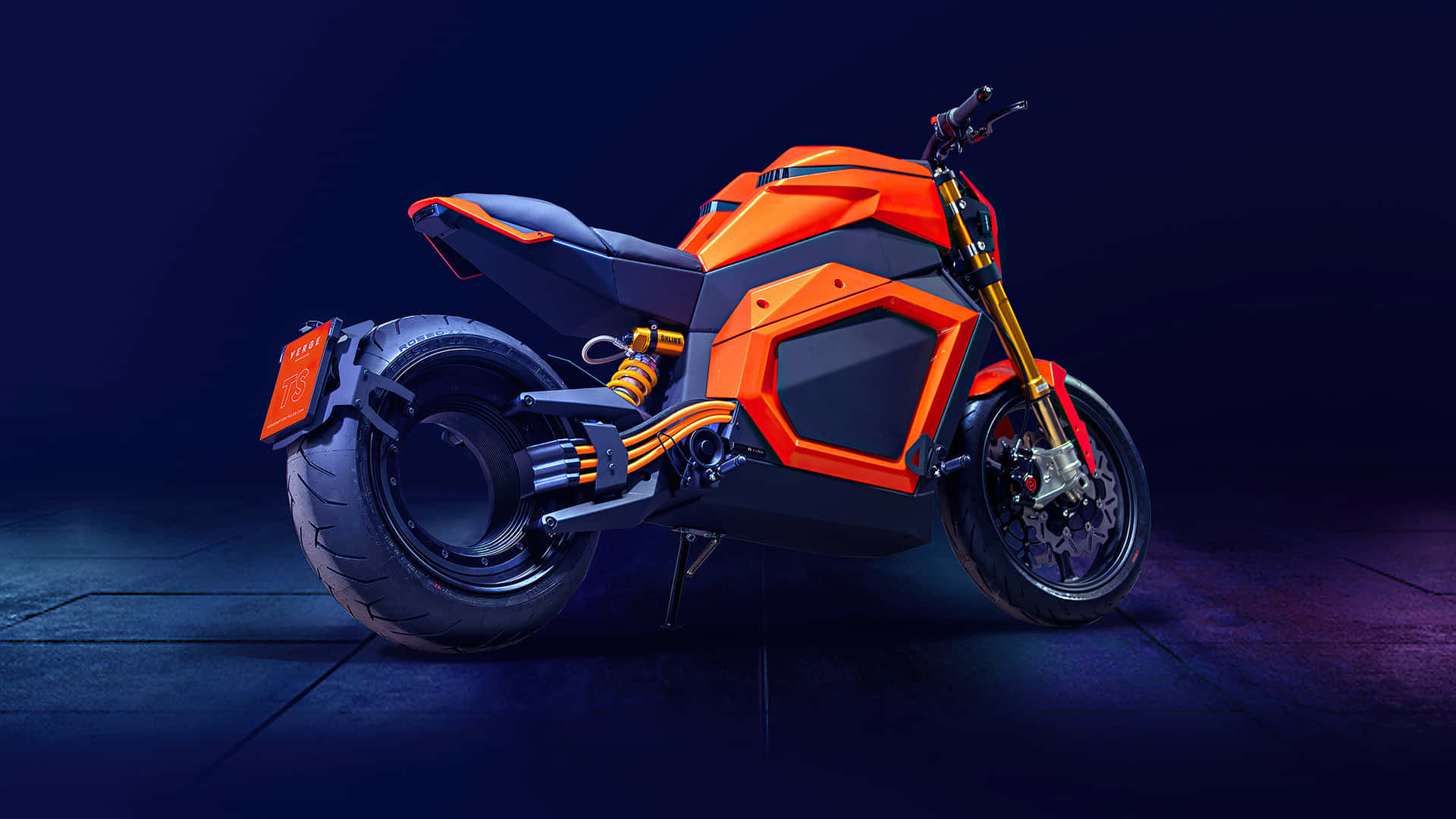 2560x1440 Electric Motorcycle Wallpaper