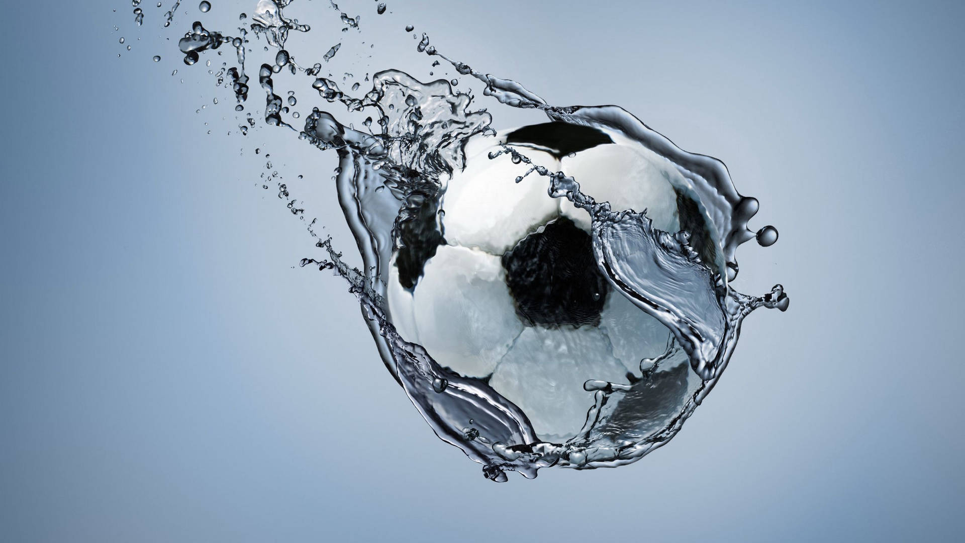2560x1440 Soccer Water Wallpaper