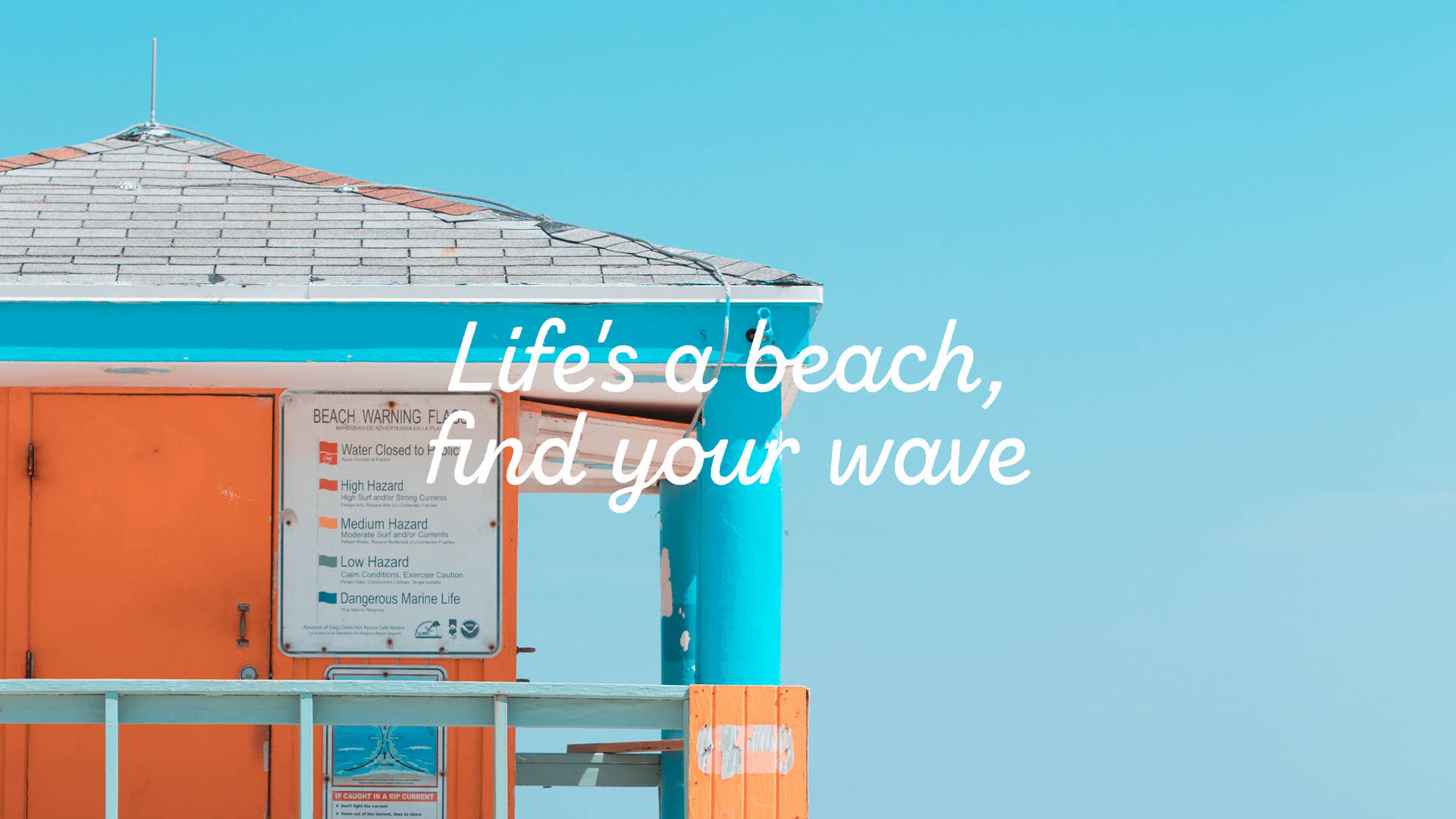 2560x1440 Summer Life Is A Beach Wallpaper