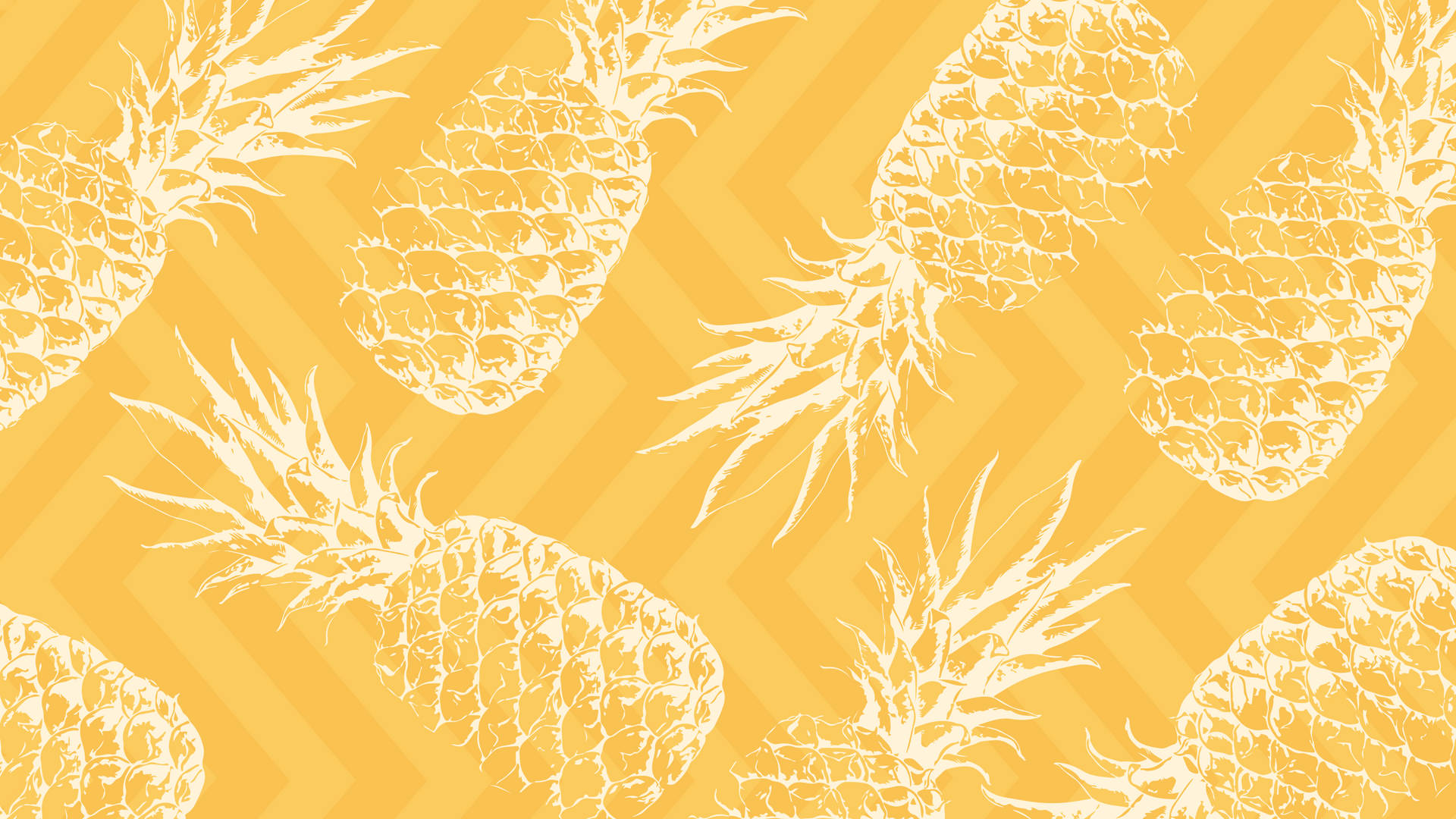 2560x1440 Summer Pineapple Pattern Wallpaper