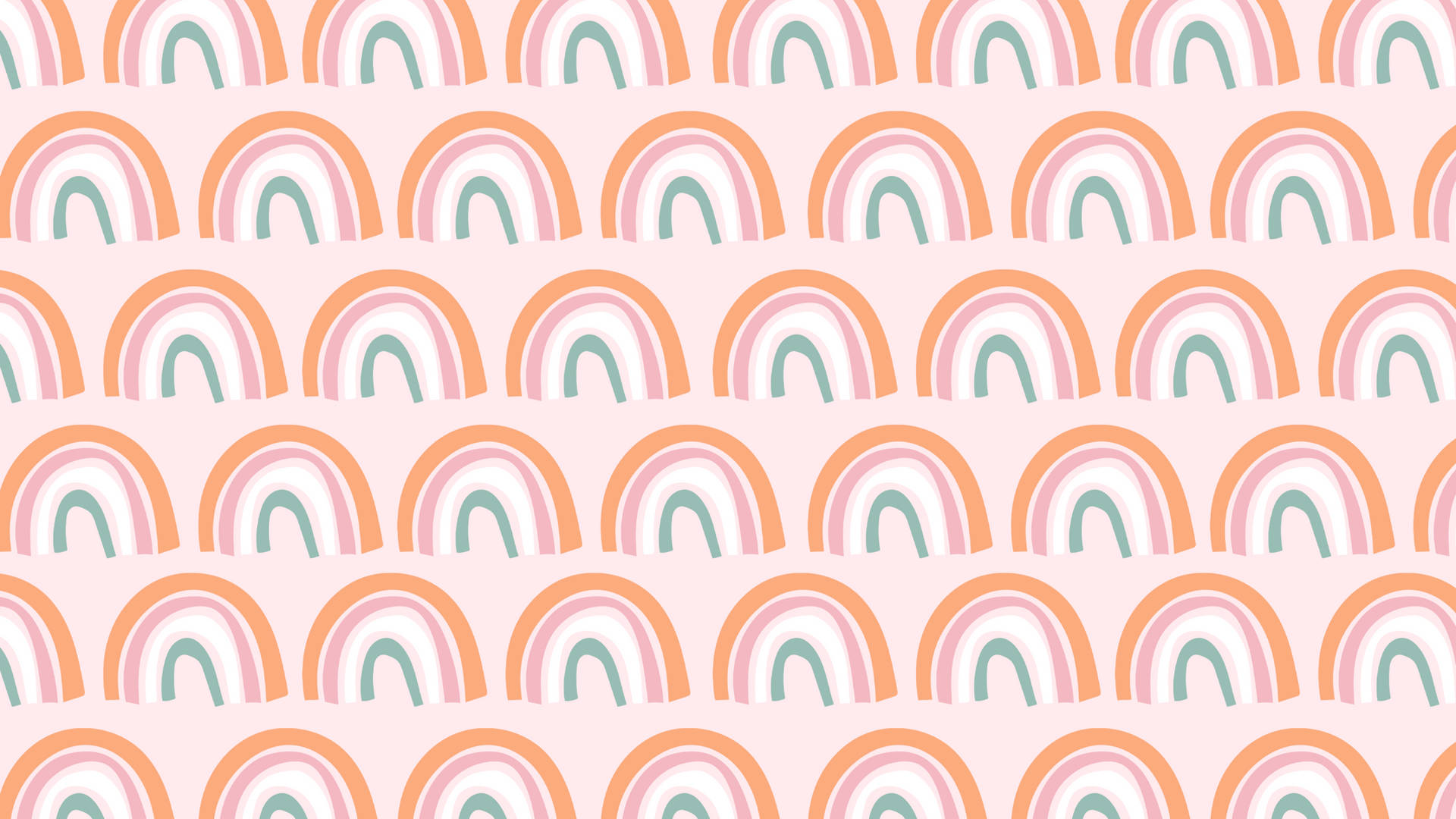 2560x1440 Summer Rainbow Pattern Wallpaper