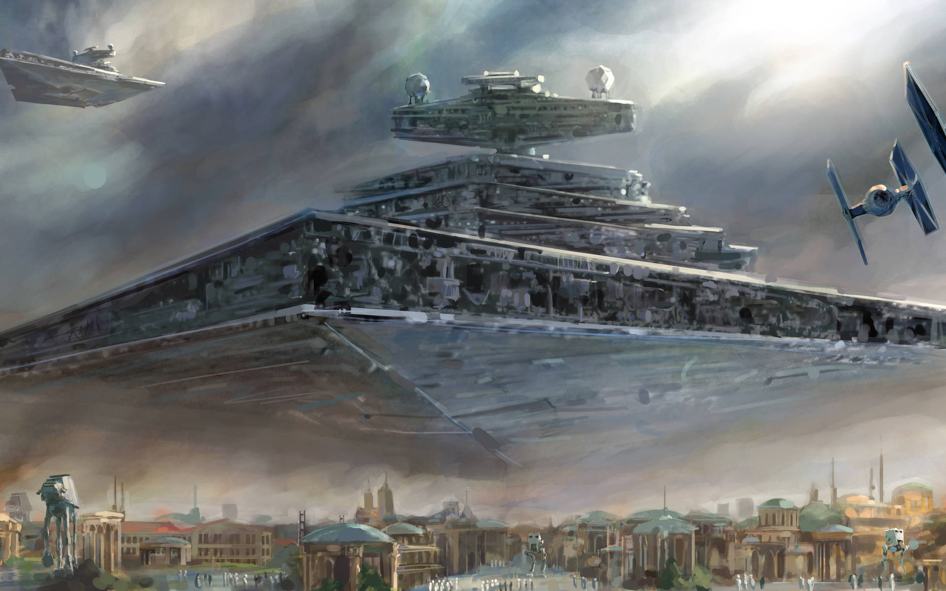 Starwars: Star Wars: Il Risveglio Della Forza Sfondo