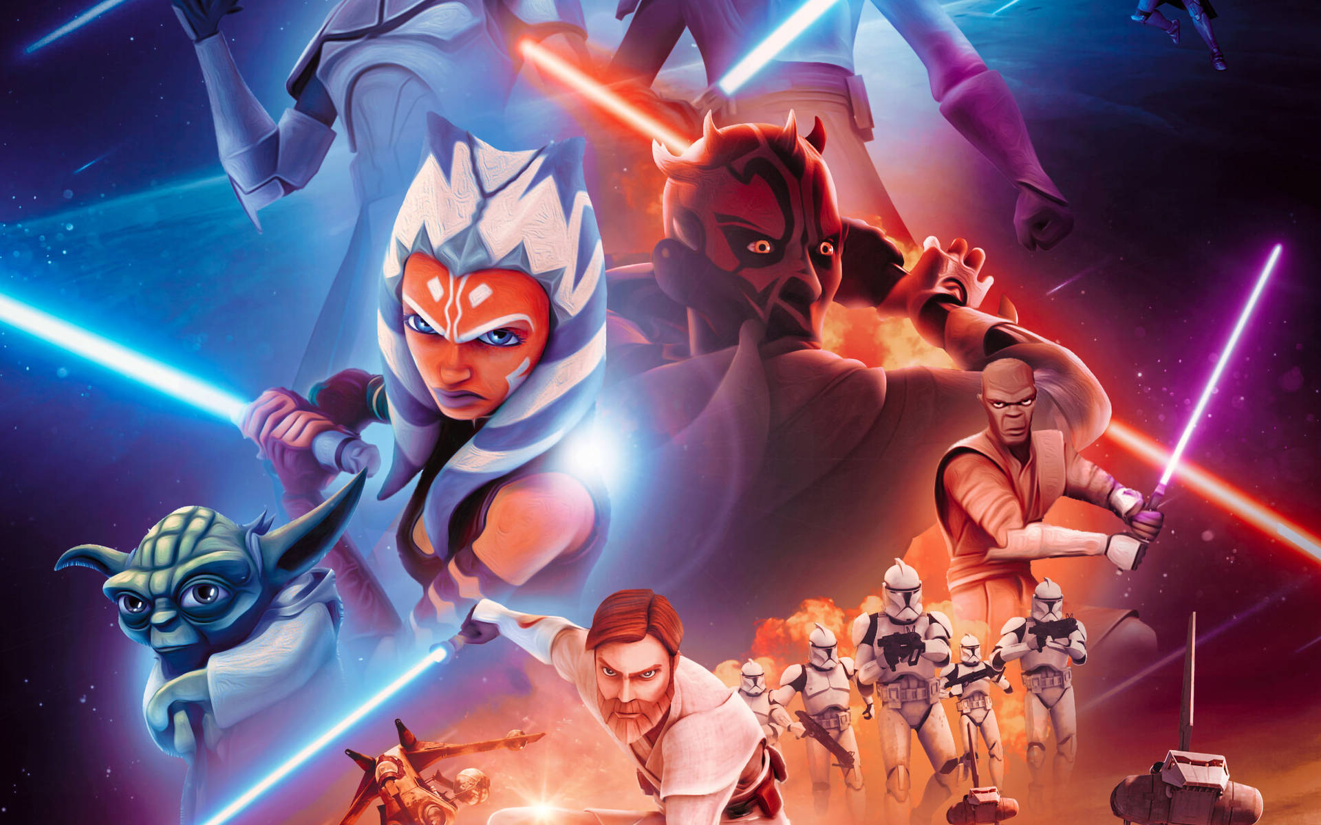 2560x1600 Star Wars The Clone Wars Wallpaper