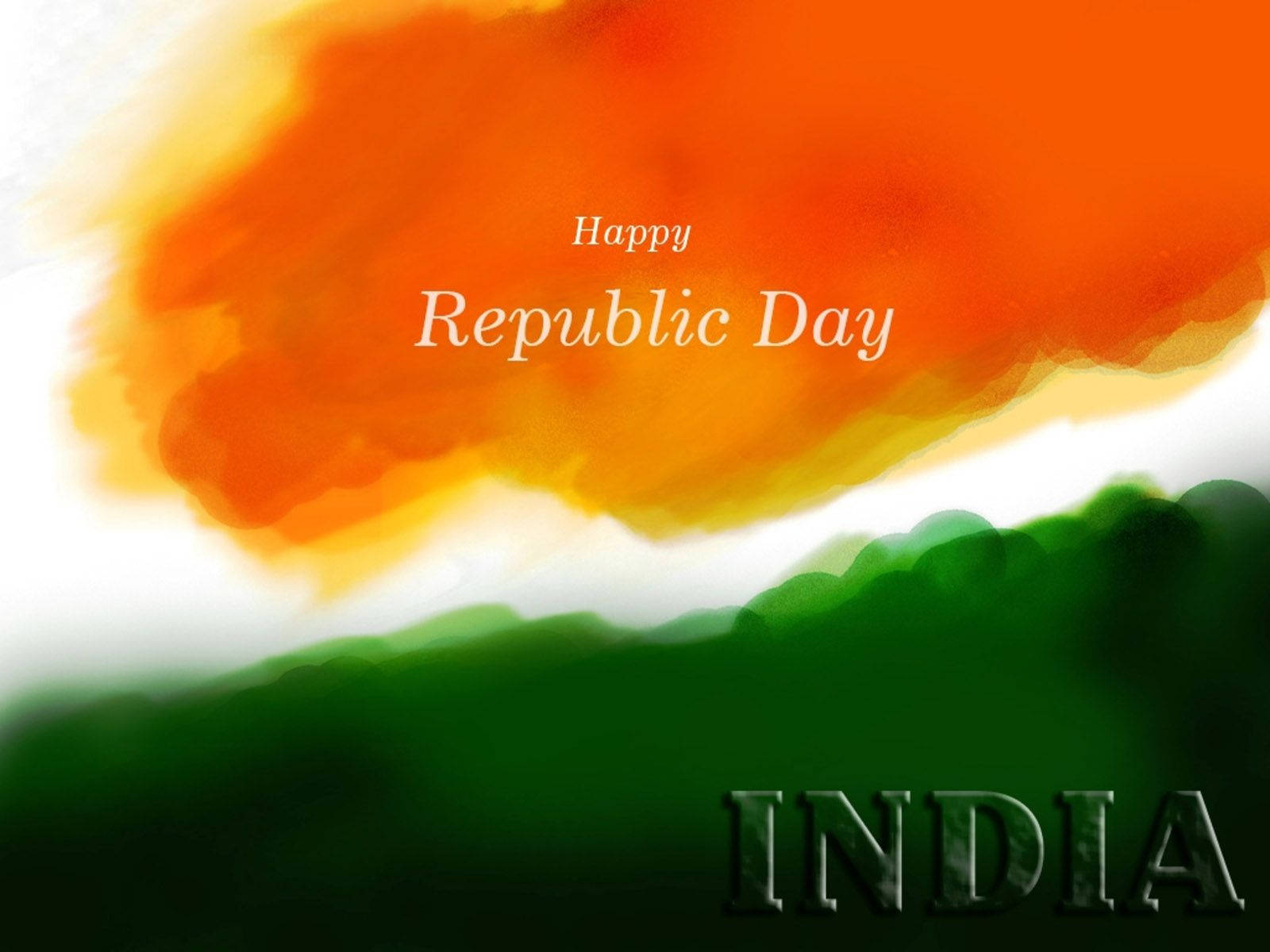 26 January Indian Republic Day Digital Painting Wallpaper