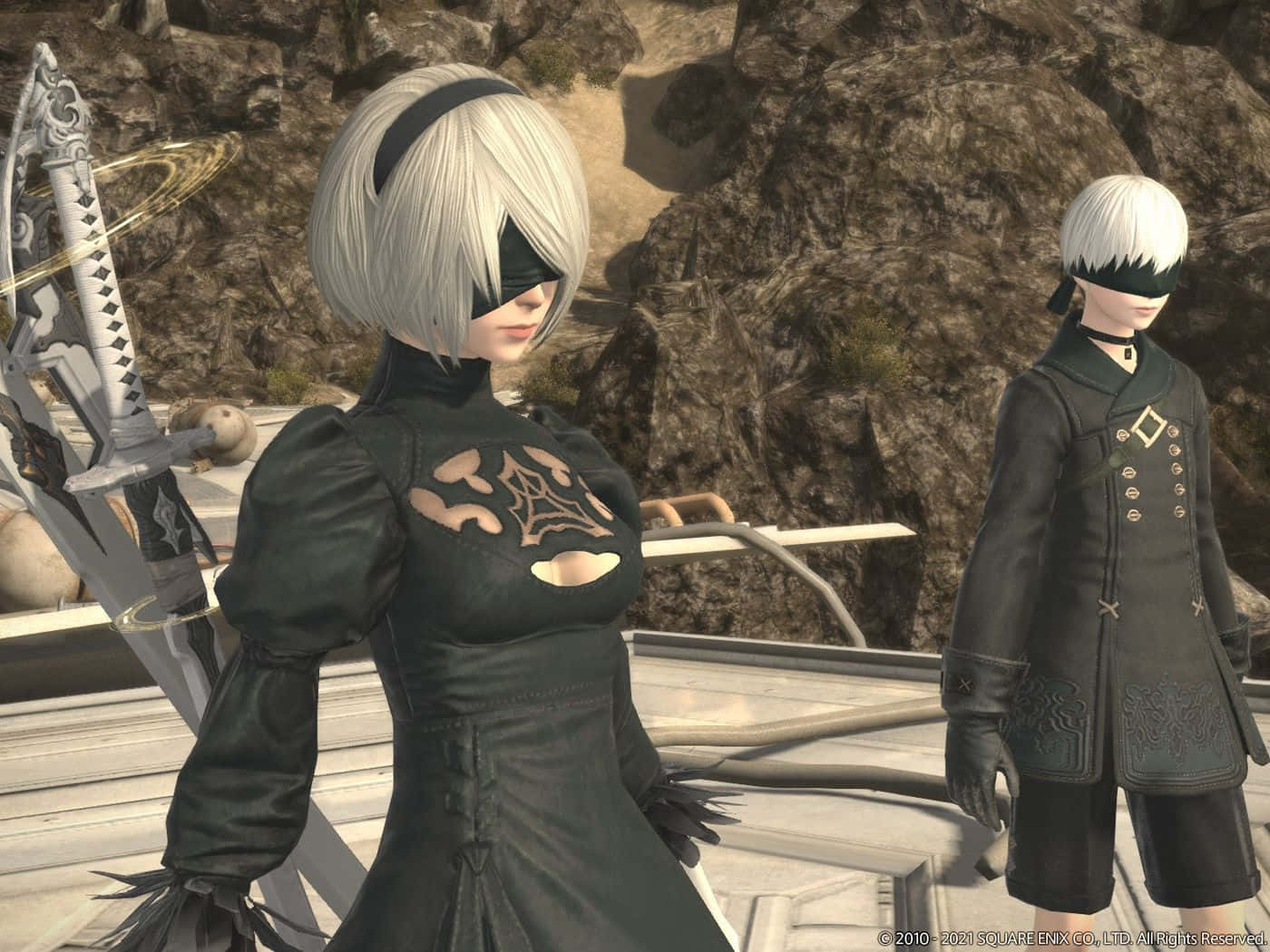 2B and A2, Elite Android Warriors of NieR Automata