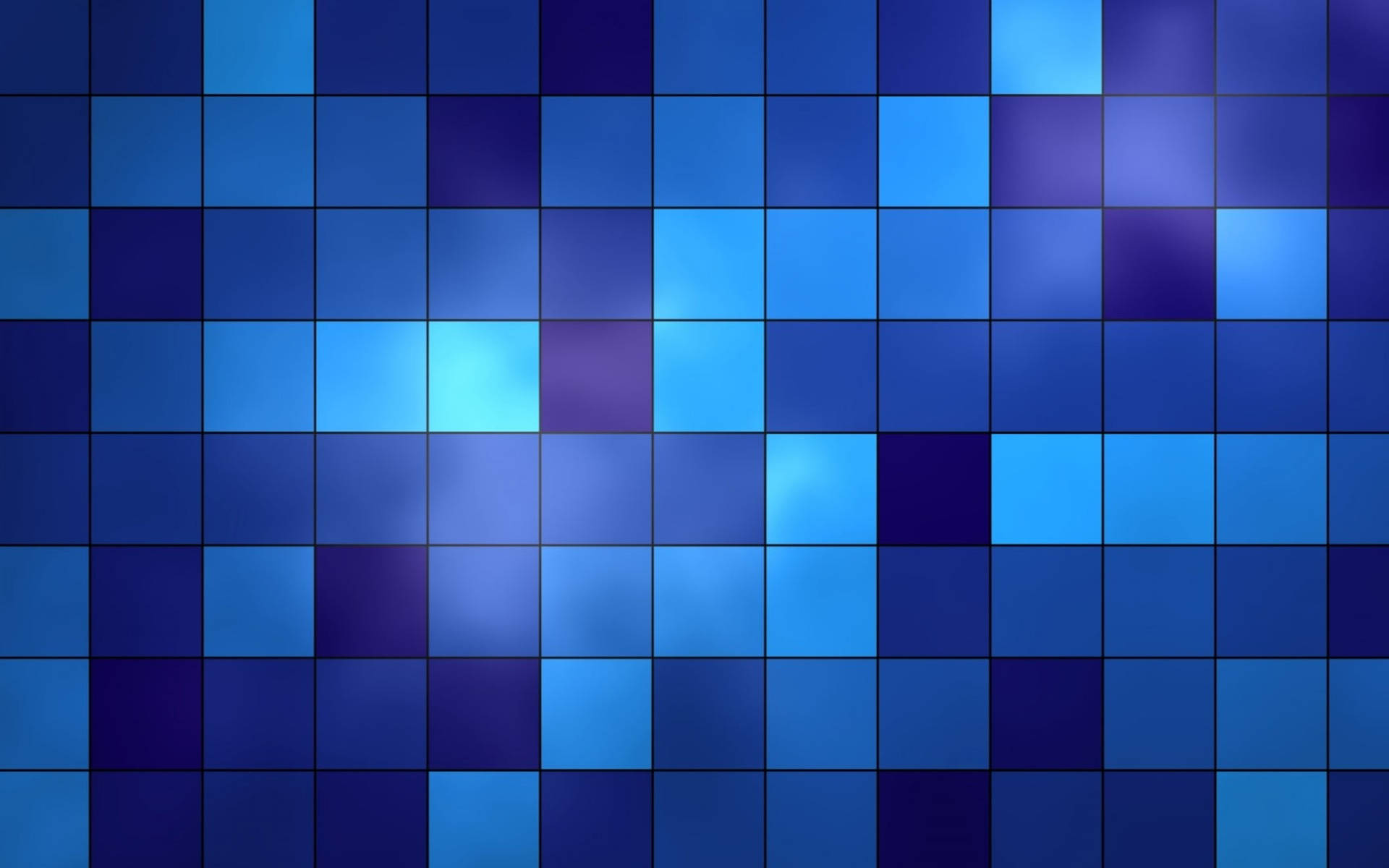 2k Abstract Blue Square Patterns Wallpaper