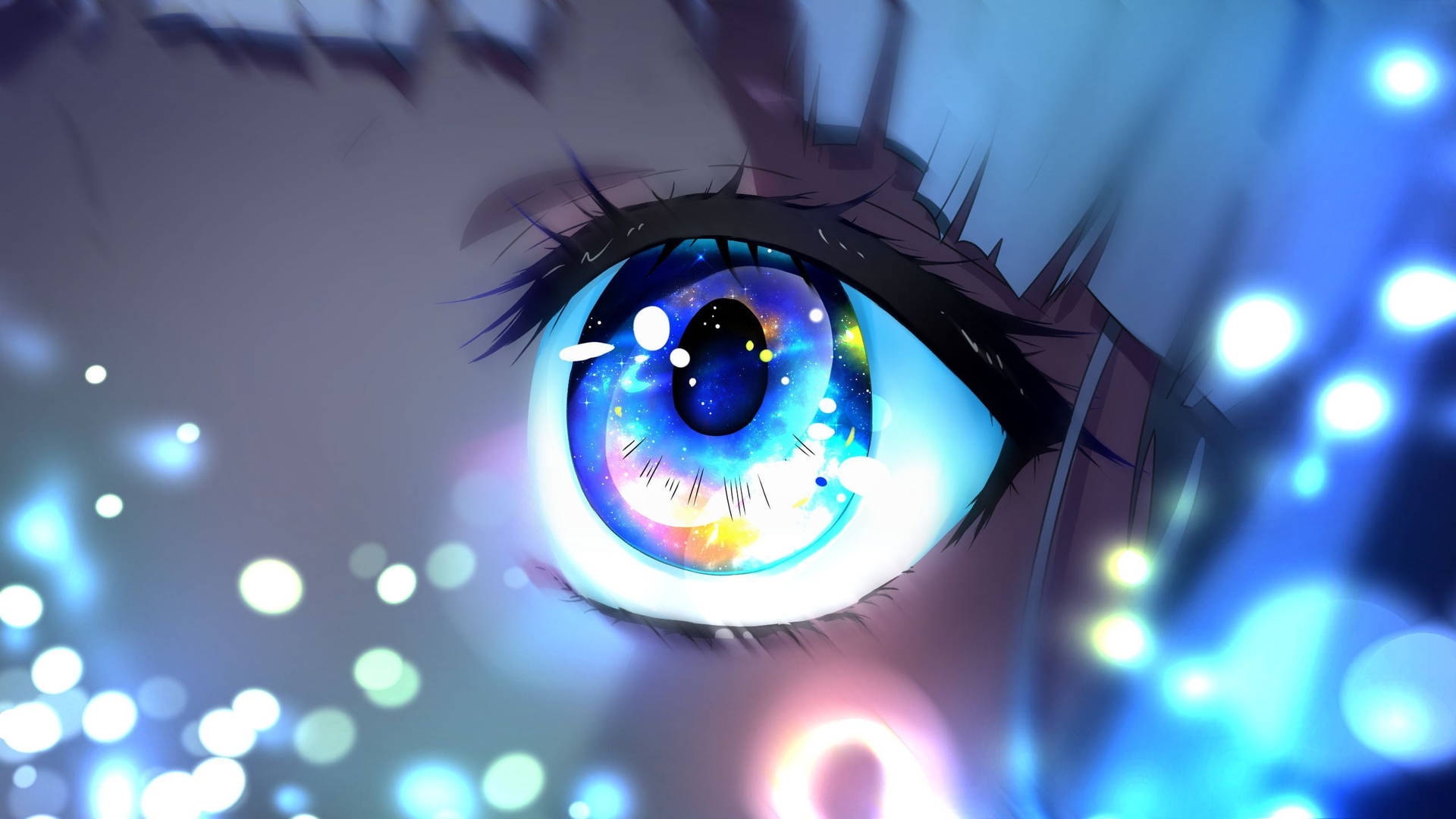 2k Anime Eyes Wallpaper