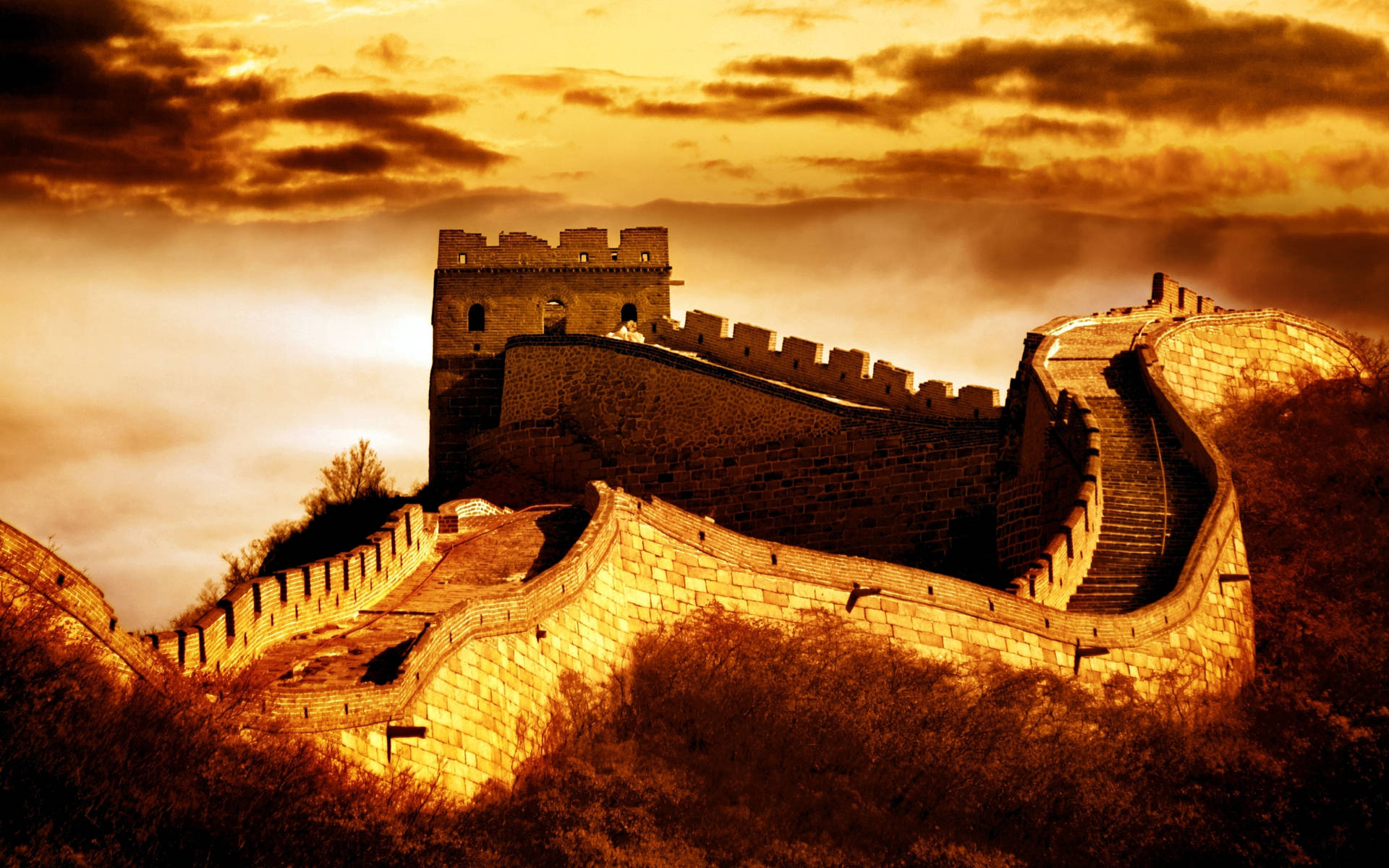 2k Great Wall Of China Wallpaper