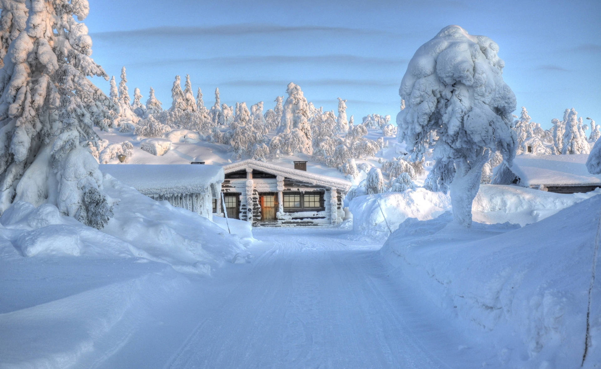 2k Vinter I Finland Wallpaper