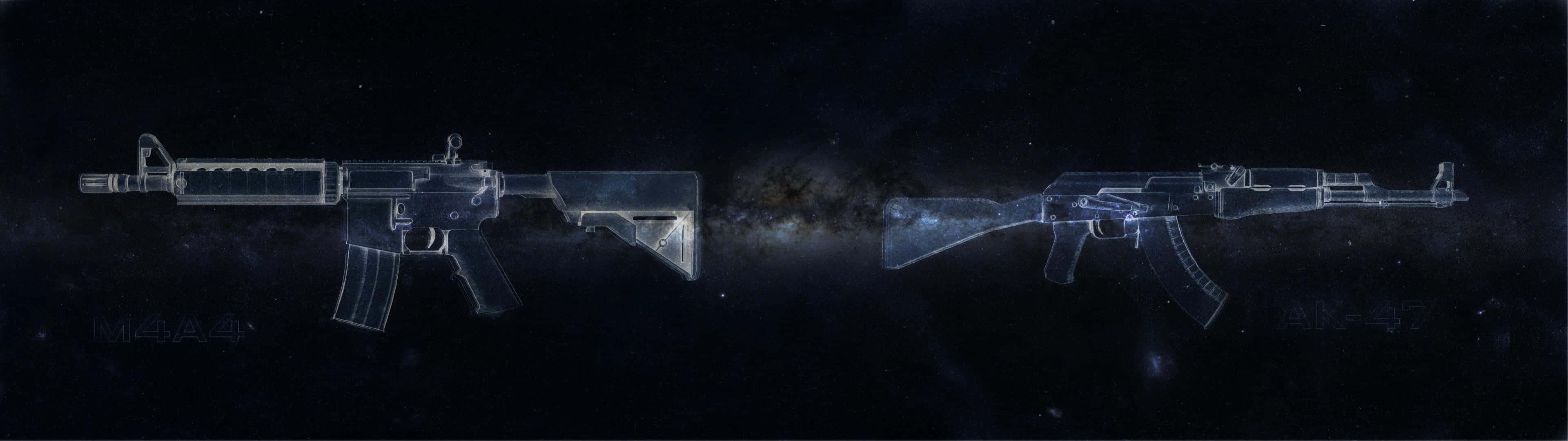 2monitores 3840 X 1080 Papel De Parede