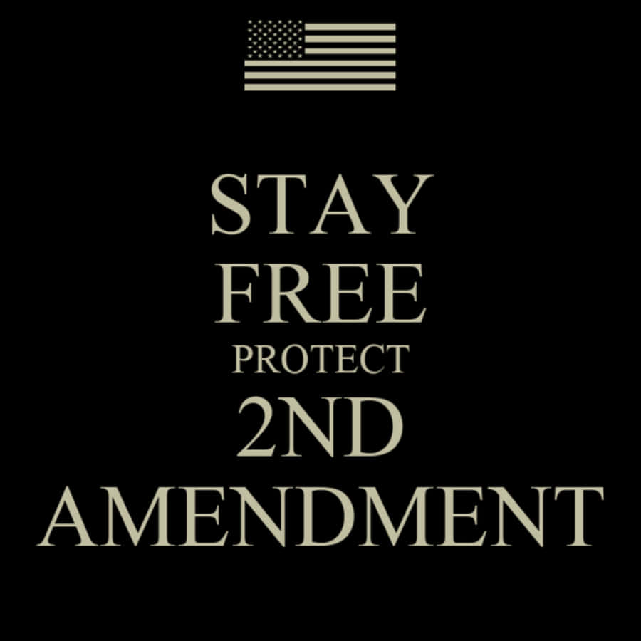 2nd Amendment Stay Free Wallpaper