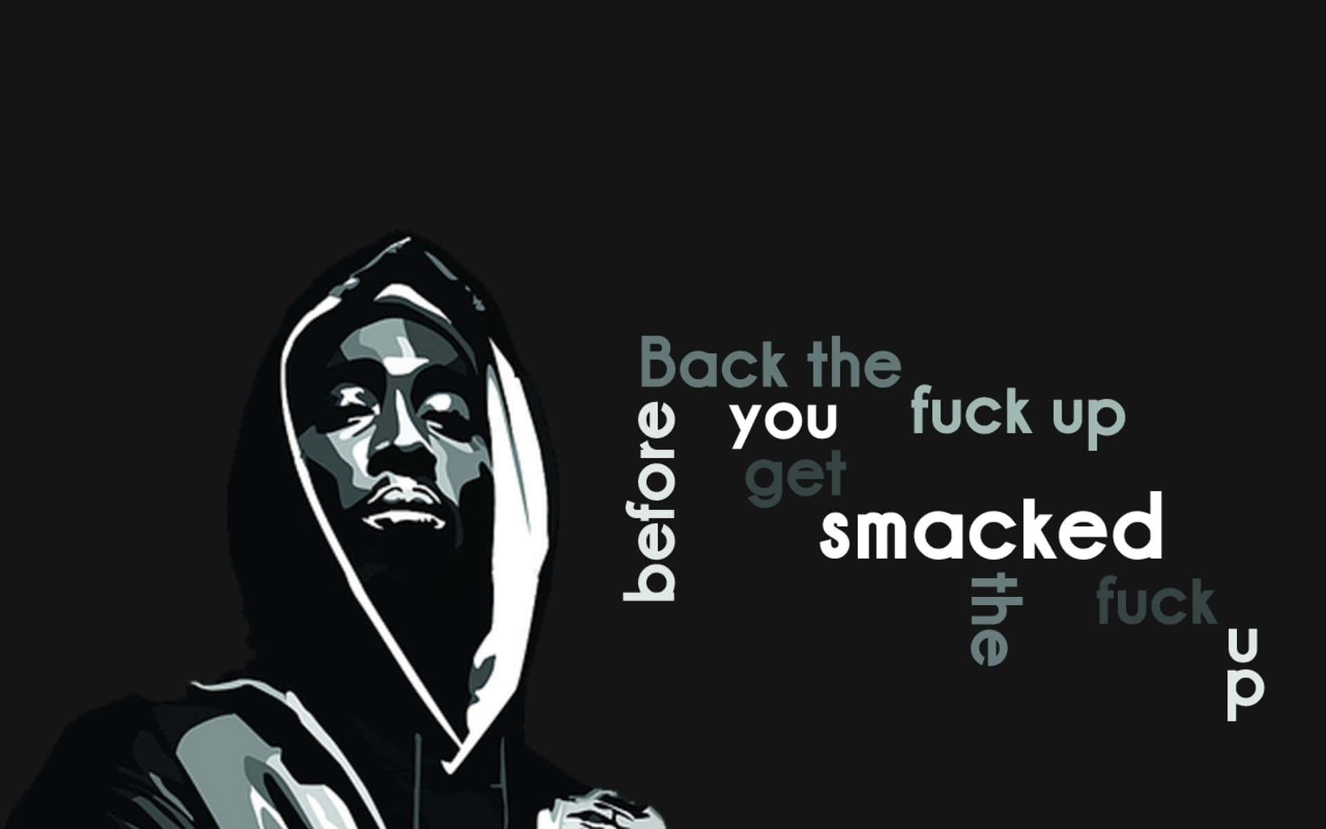 2pac Graphic Art Quote Picture