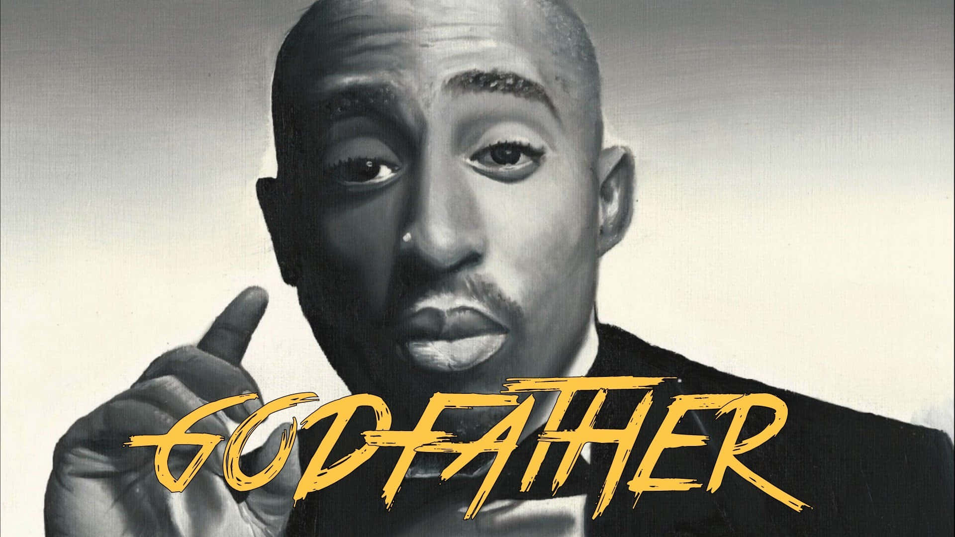 American Rapper 2pac Godfather Picture