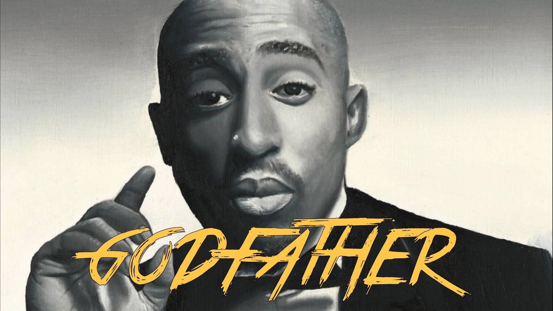 2pac Suit Godfather Pose Wallpaper