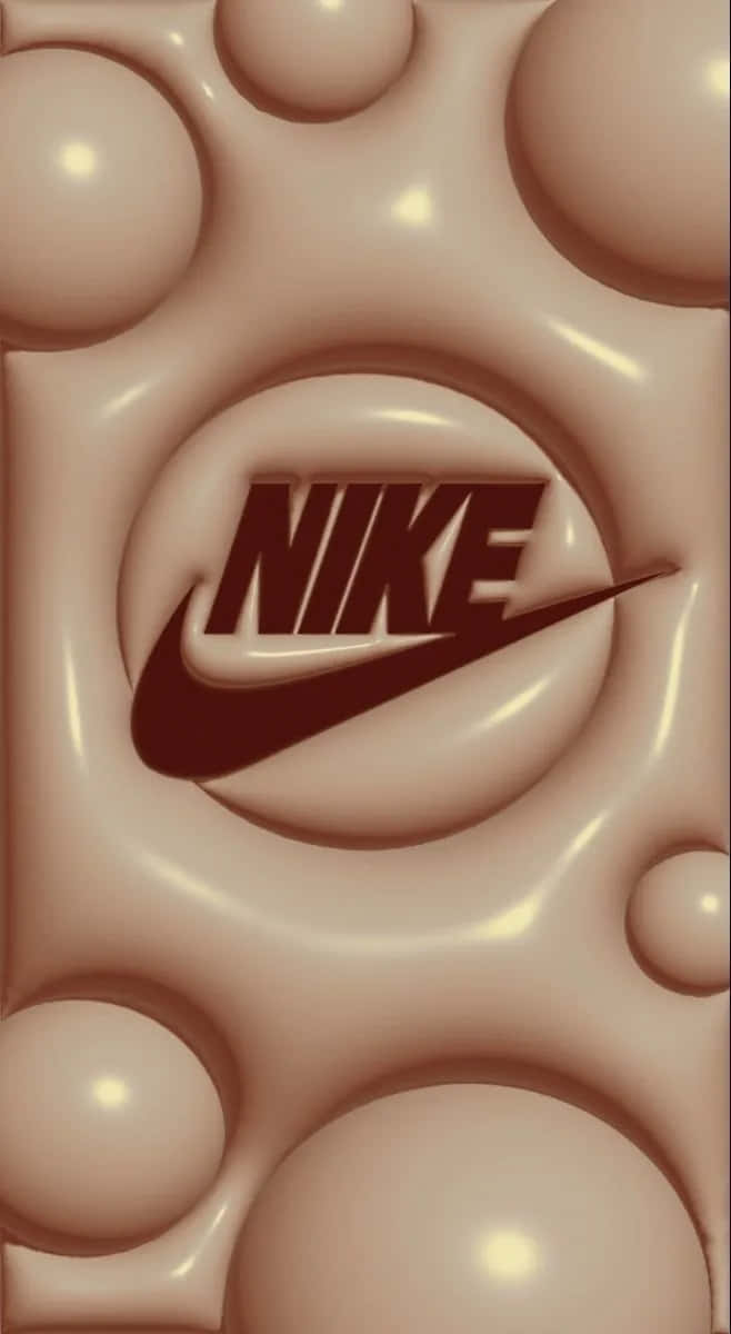 3 D Aesthetic Nike Logo Surreal Background Wallpaper