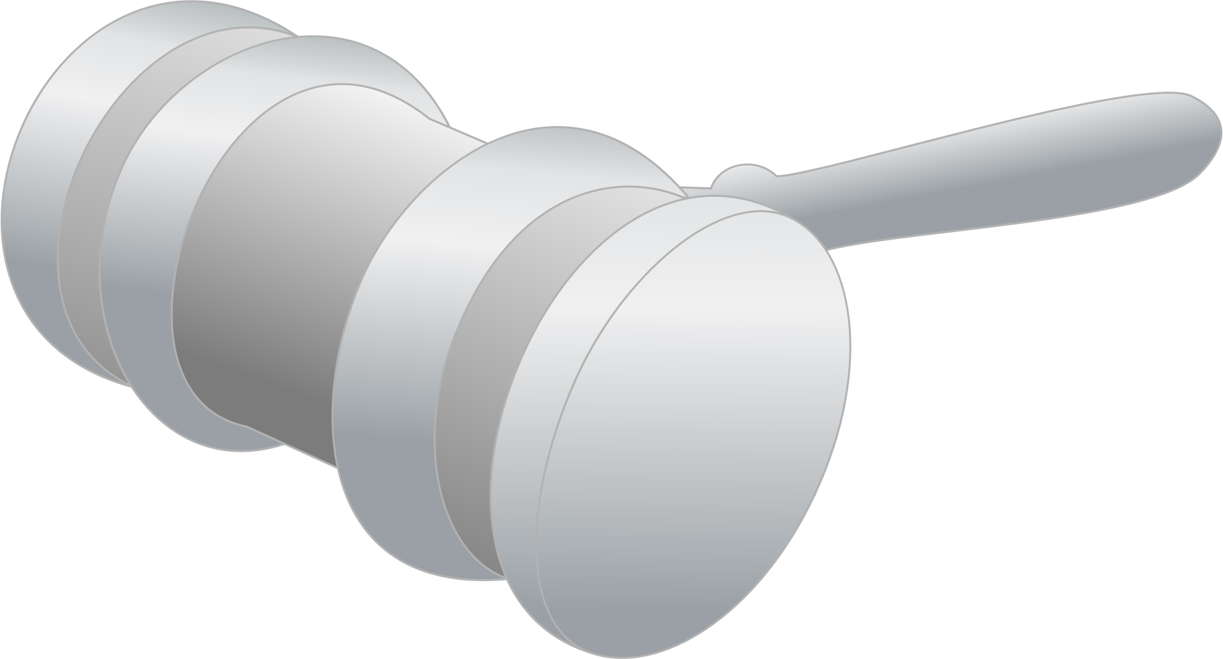 3 D Gavel Graphic PNG