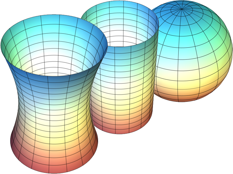 3 D Geometric Shapes Gradient Colors PNG