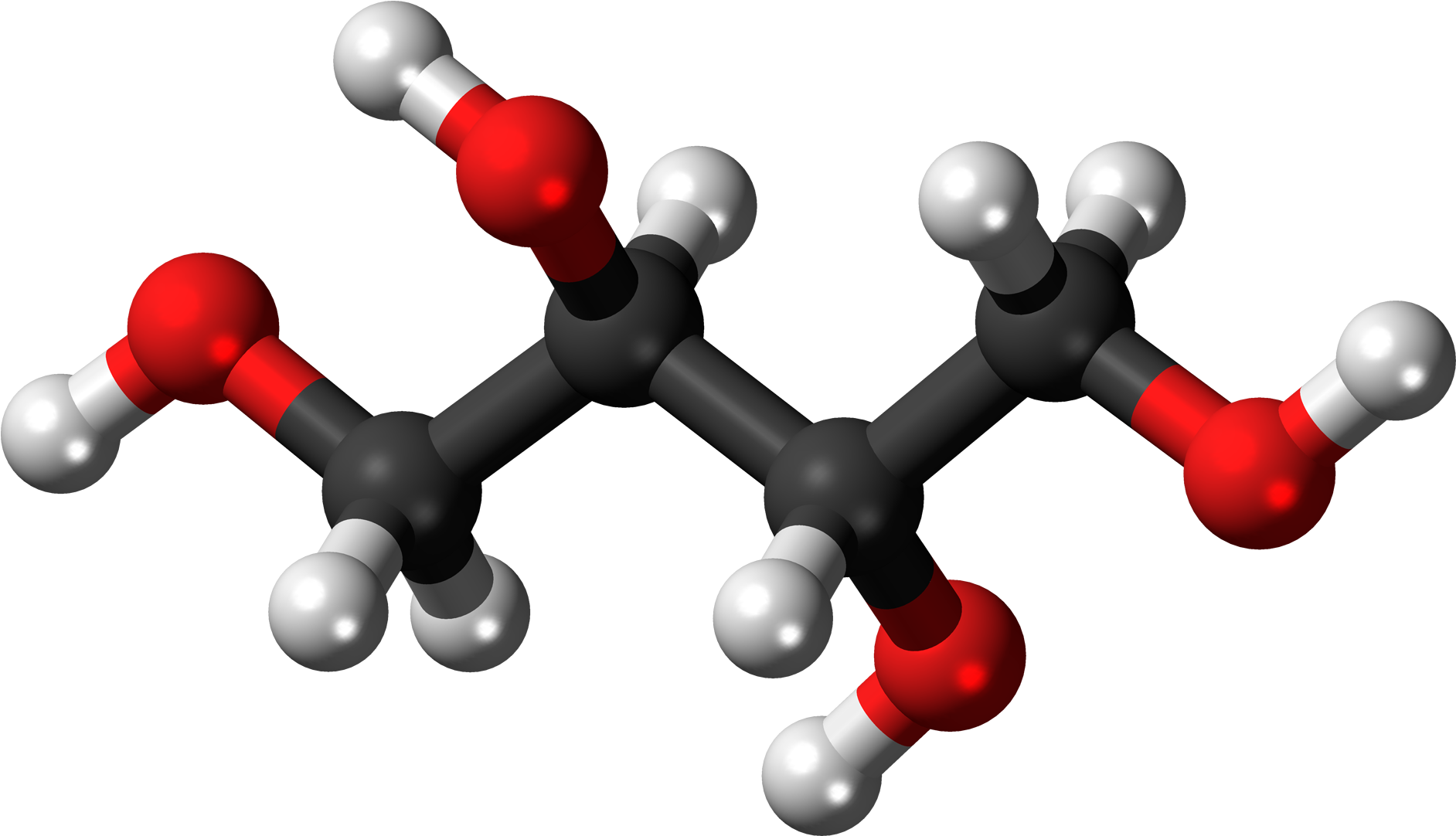 3 D Glucose Molecule Structure PNG