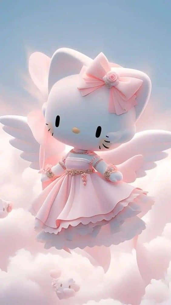 [100+] 3d Hello Kitty Wallpapers | Wallpapers.com