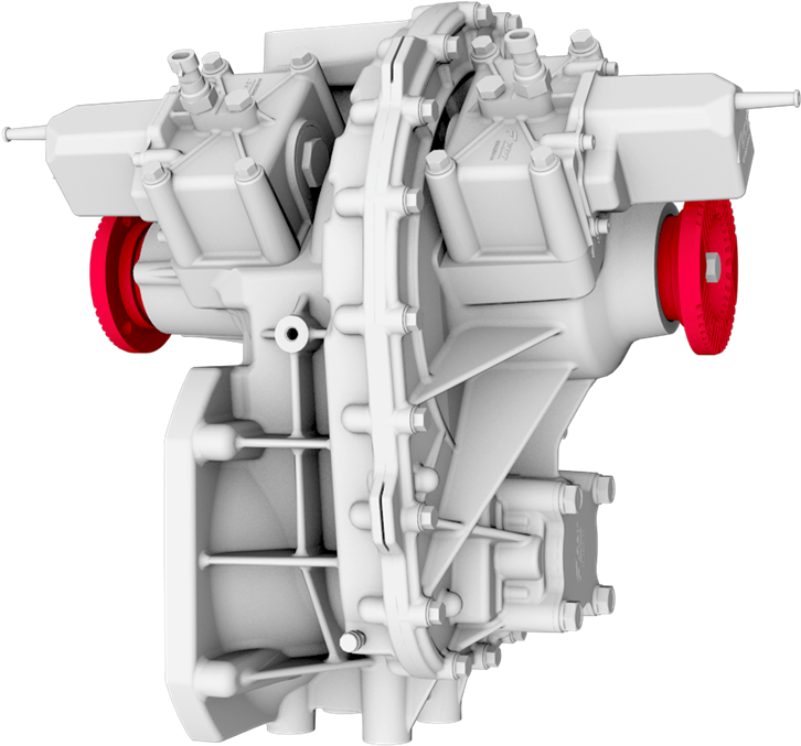 3 D Modelof Car Transmission PNG