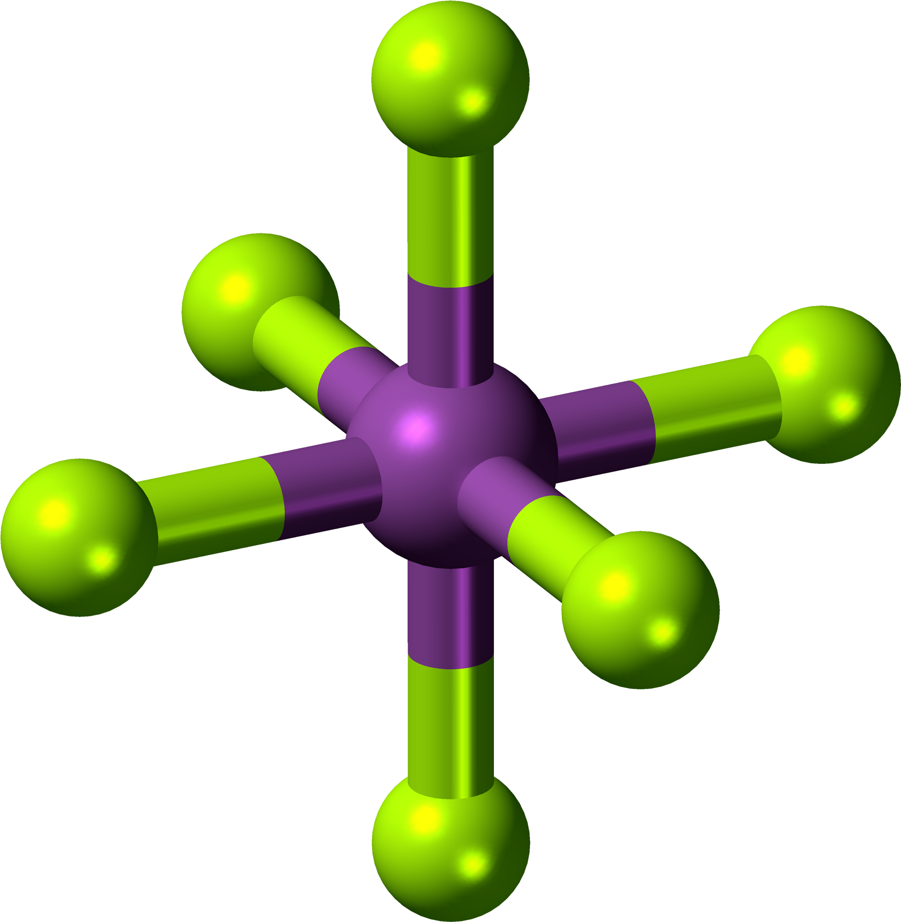 3 D Molecular Structure Model PNG