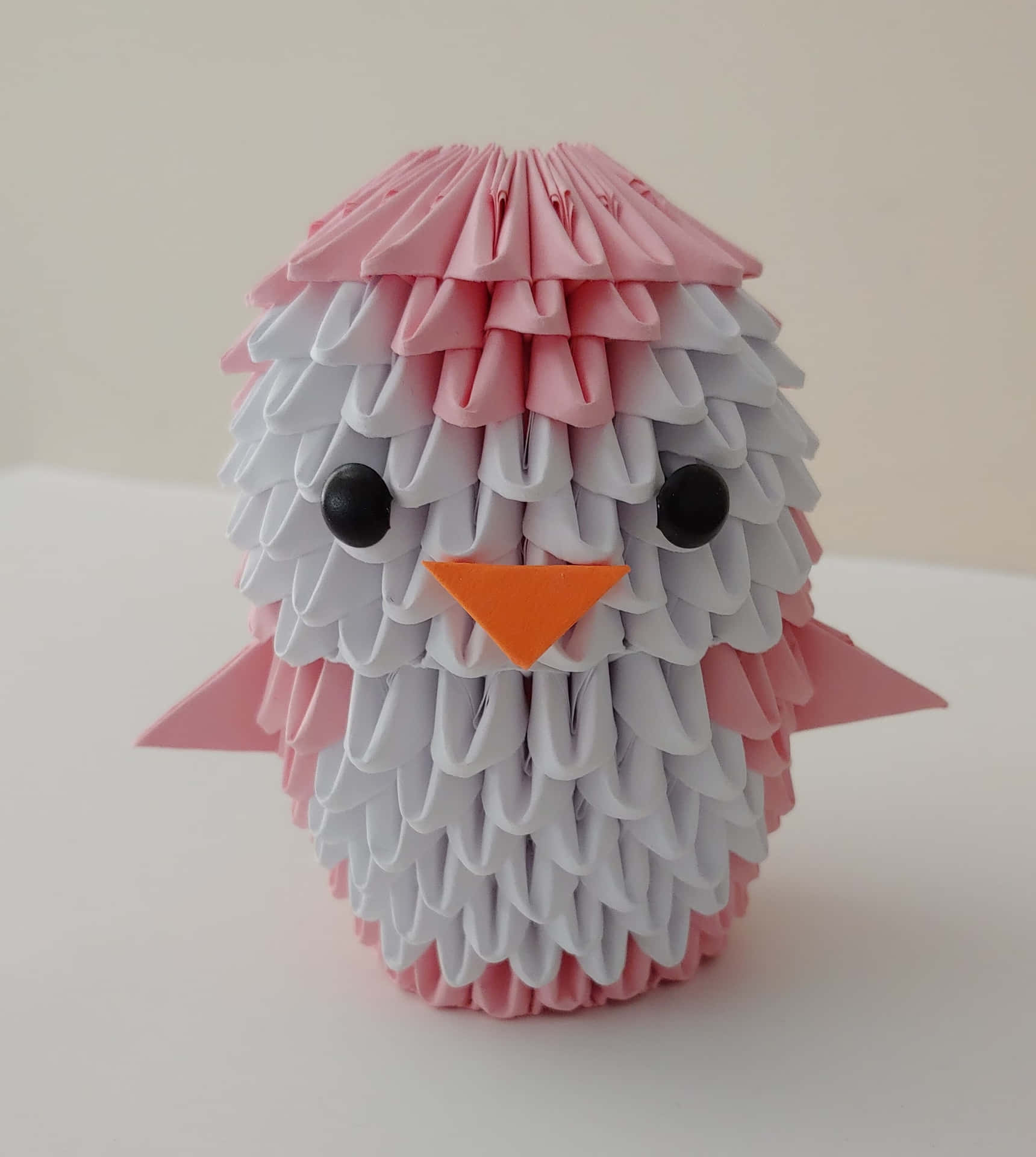 3 D Origami Chick Craft Wallpaper