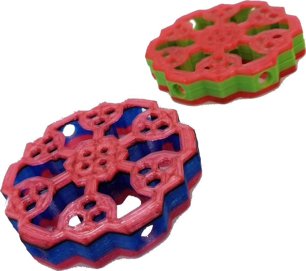 3 D Printed Honeycomb Structures PNG