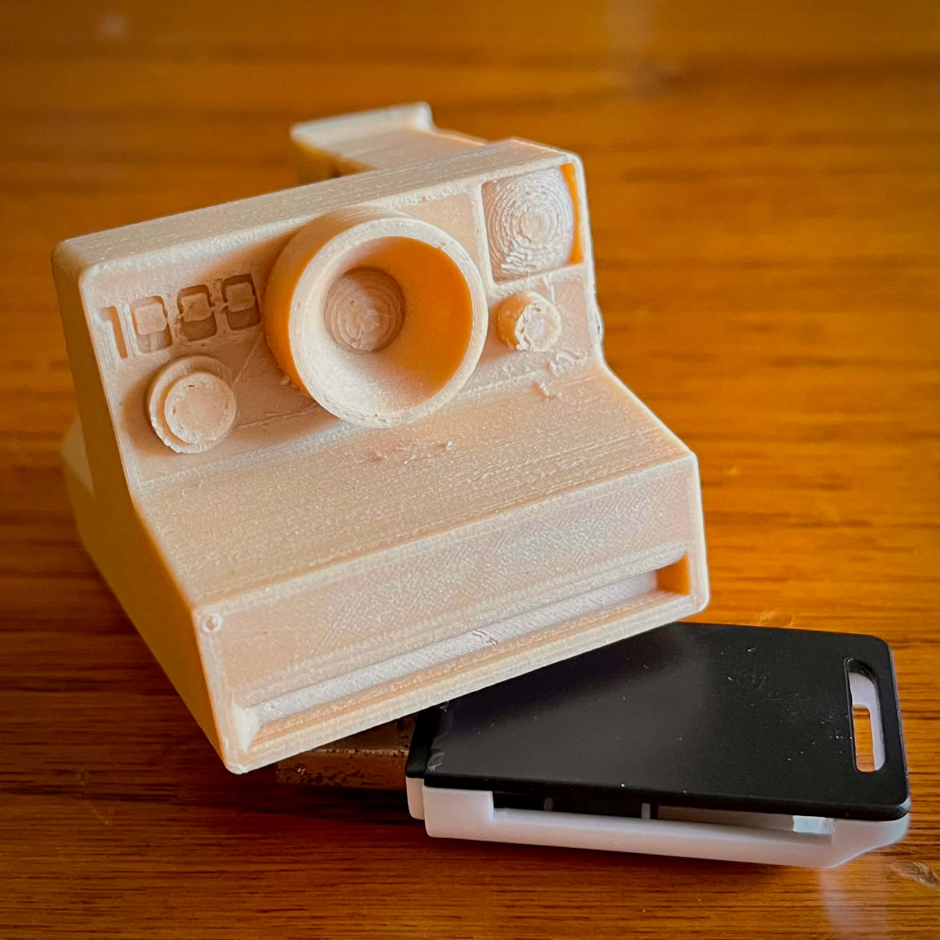 Design D'appareil Photo Polaroid Imprimé En 3d Fond d'écran