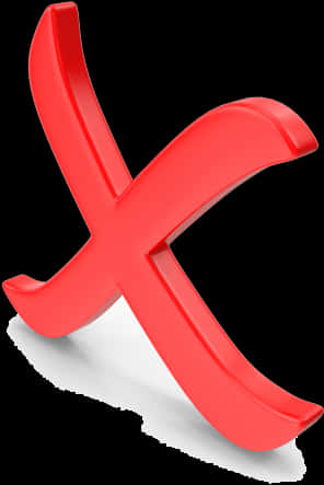 3 D Red Cross Symbol PNG
