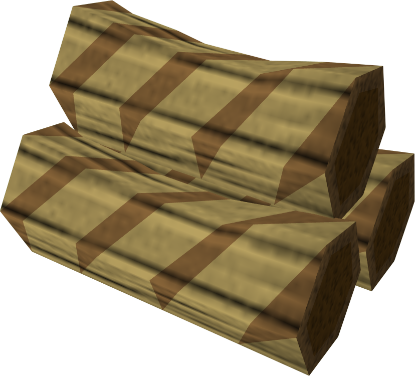 3 D Rendered Logs PNG