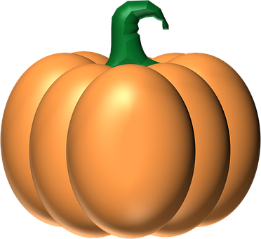 3 D Rendered Pumpkin PNG